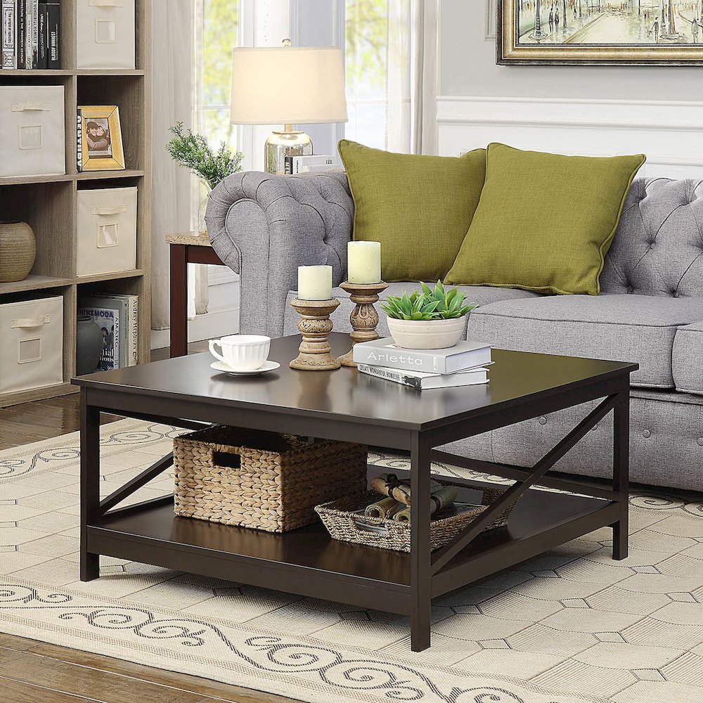 Oxford 36"  Square Coffee Table