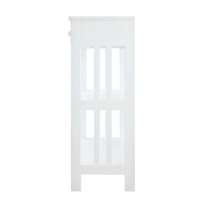 Mission 1 Drawer Console Table with Shelves