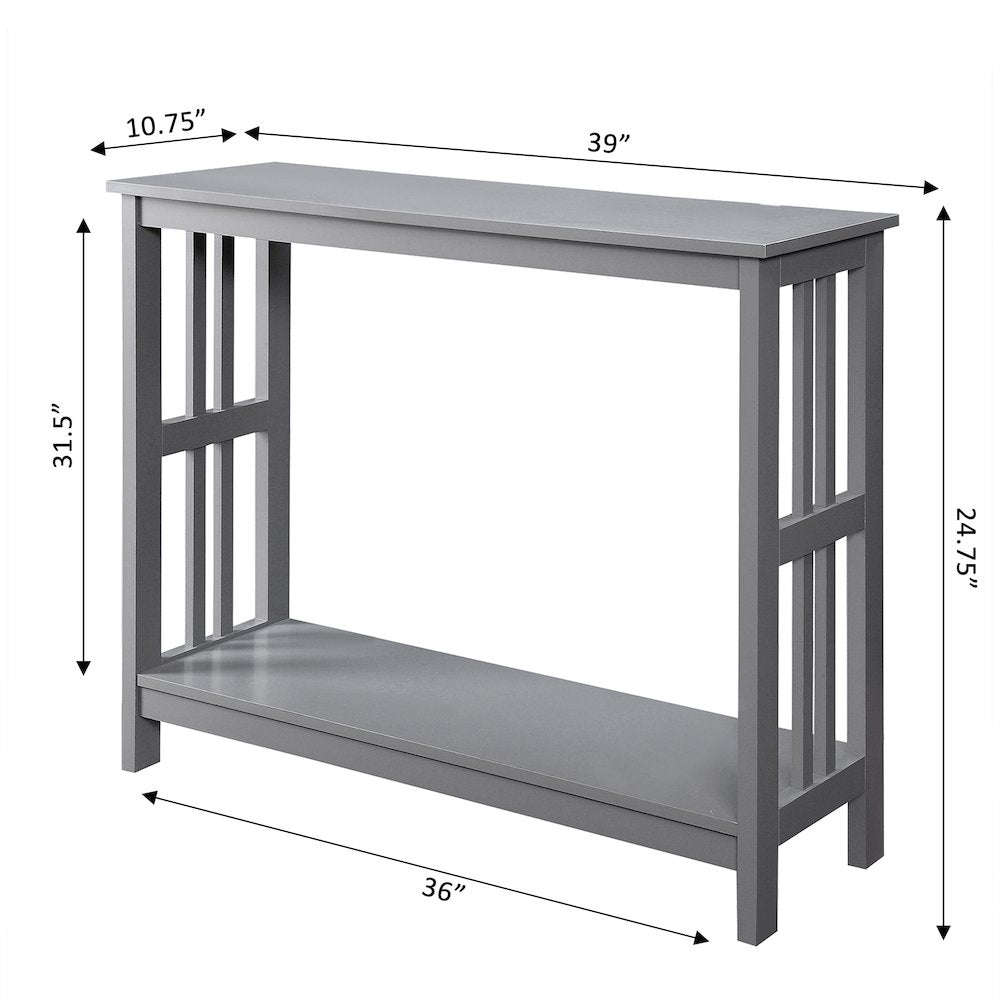 Mission Console Table