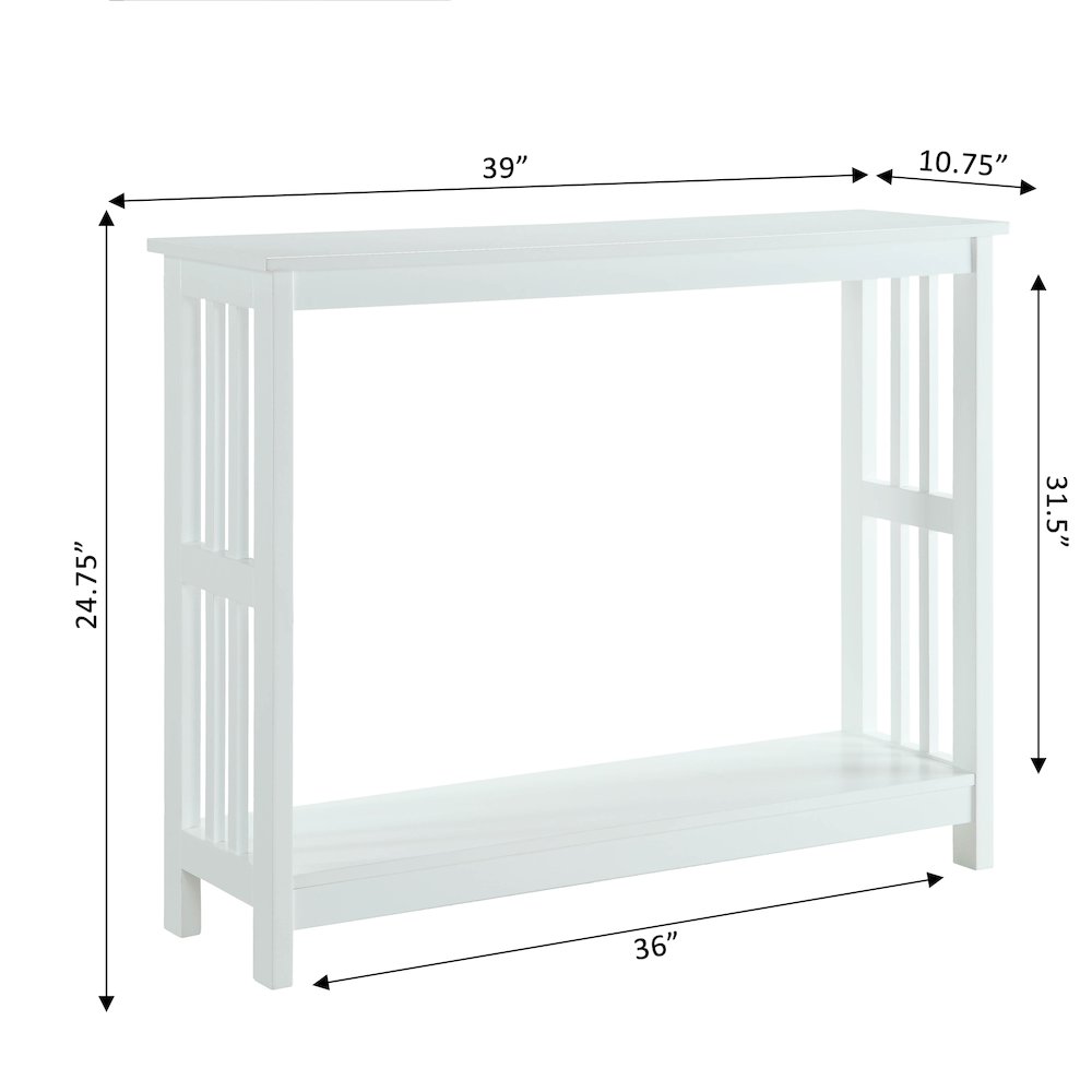 Mission Console Table