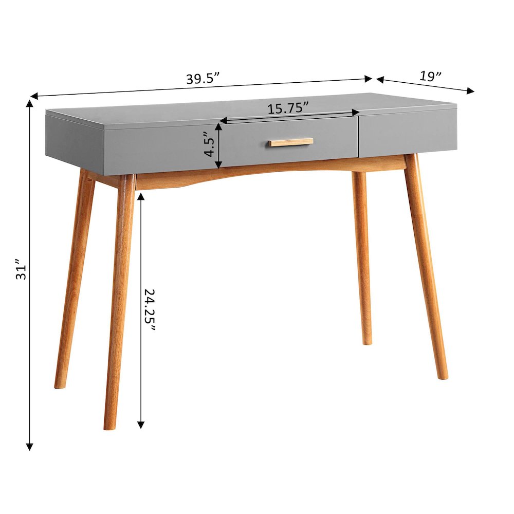 Oslo 1 Drawer Desk