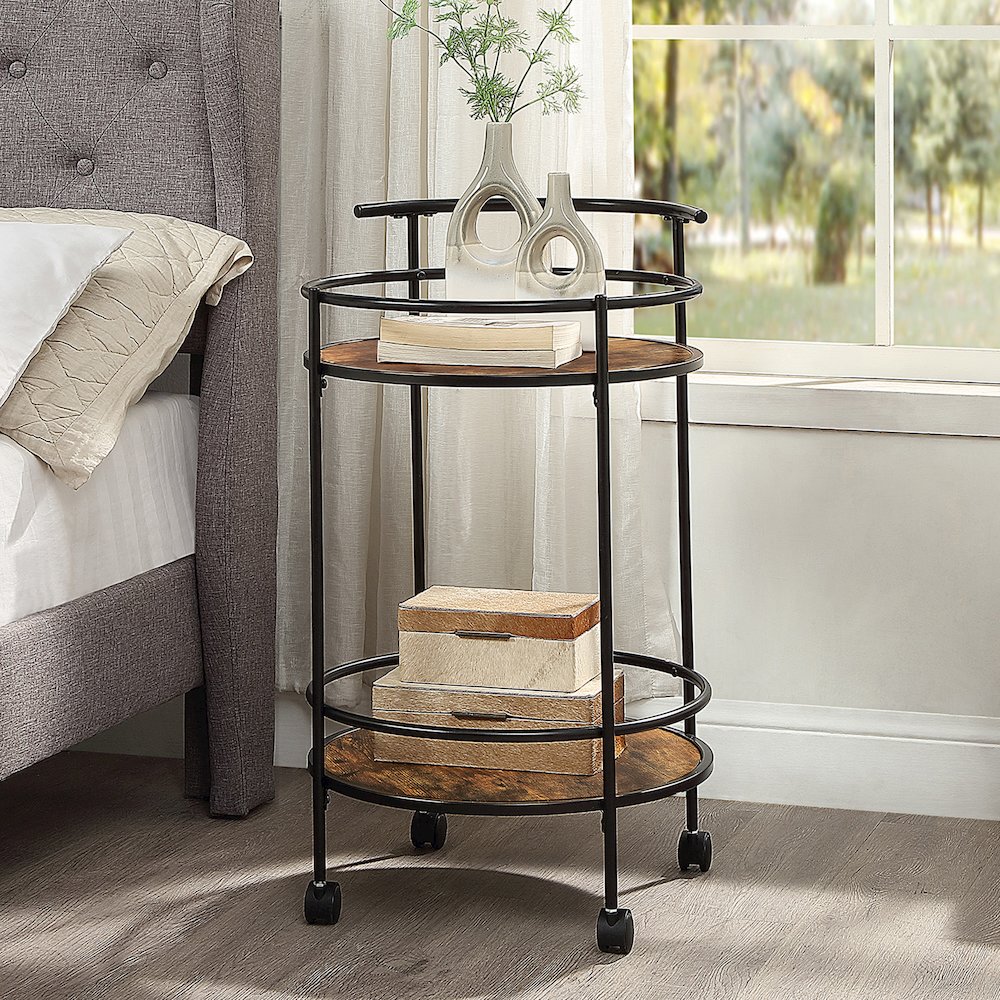Designs2Go Charlie Serving Bar Cart