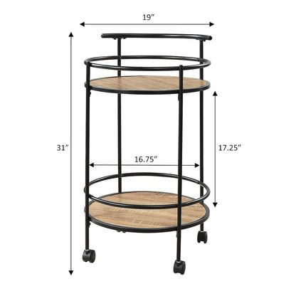 Designs2Go Charlie Serving Bar Cart