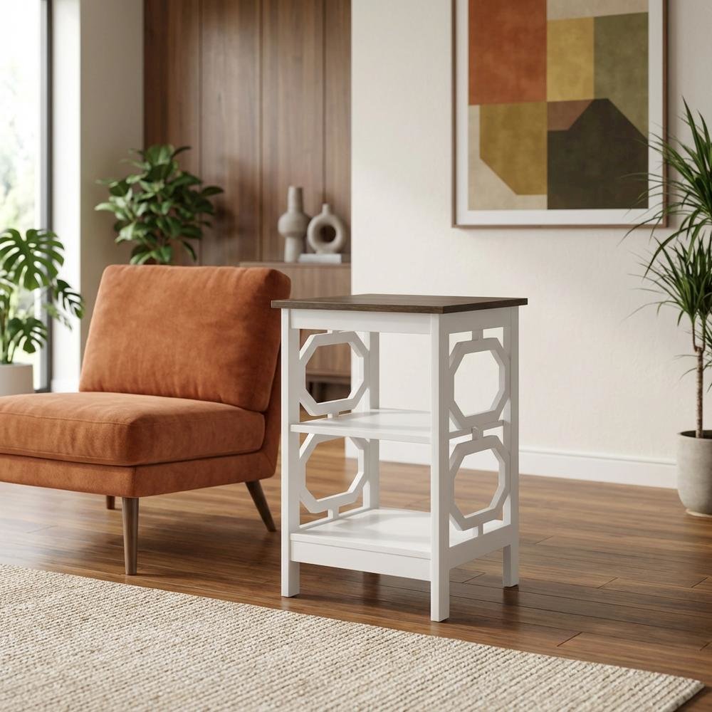 Wooden End Table with Modern Design and Durable Finish