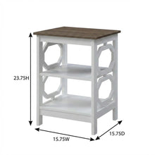 Wooden End Table with Modern Design and Durable Finish