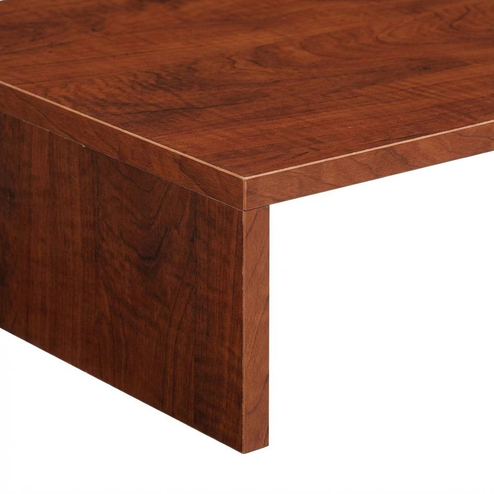 Cherry TV/Monitor Riser for Small Screens up to 26 Inches with Melamine Veneer