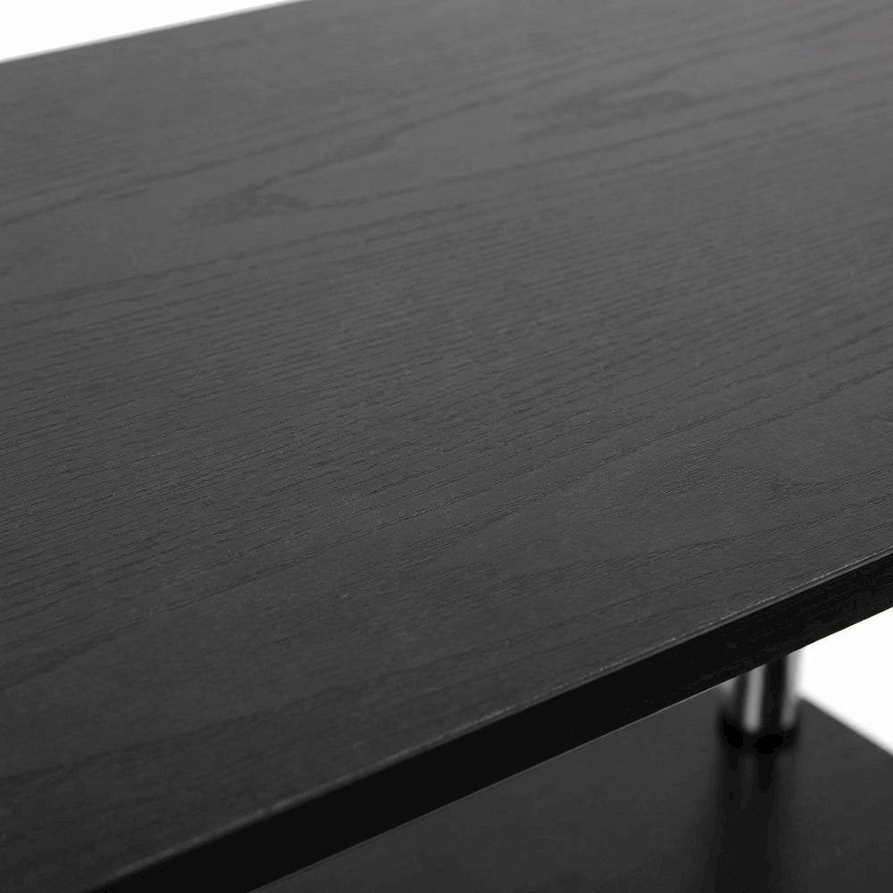 TV stand in sleek design with ample storage and modern look