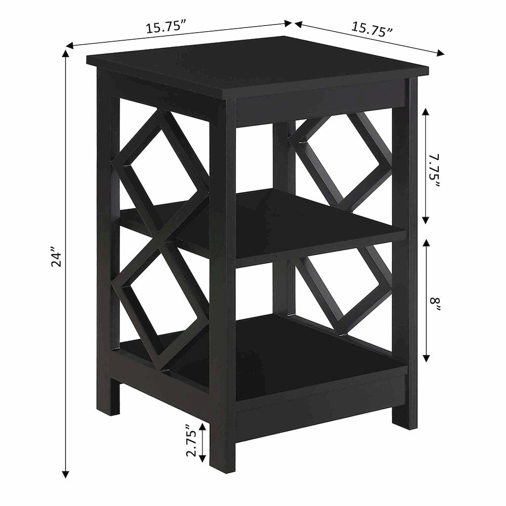 Diamond End Table