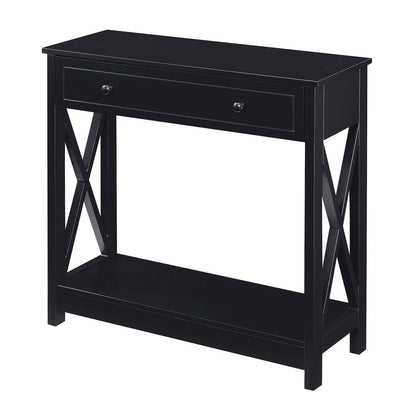 Oxford 1 Drawer Entryway Hall Table with Shelf