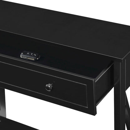 Oxford 1 Drawer Entryway Hall Table with Shelf