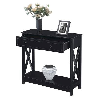 Oxford 1 Drawer Entryway Hall Table with Shelf