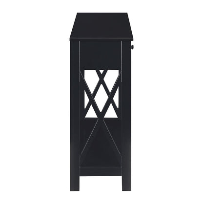 Oxford 1 Drawer Entryway Hall Table with Shelf