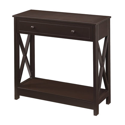 Oxford 1 Drawer Entryway Hall Table with Shelf