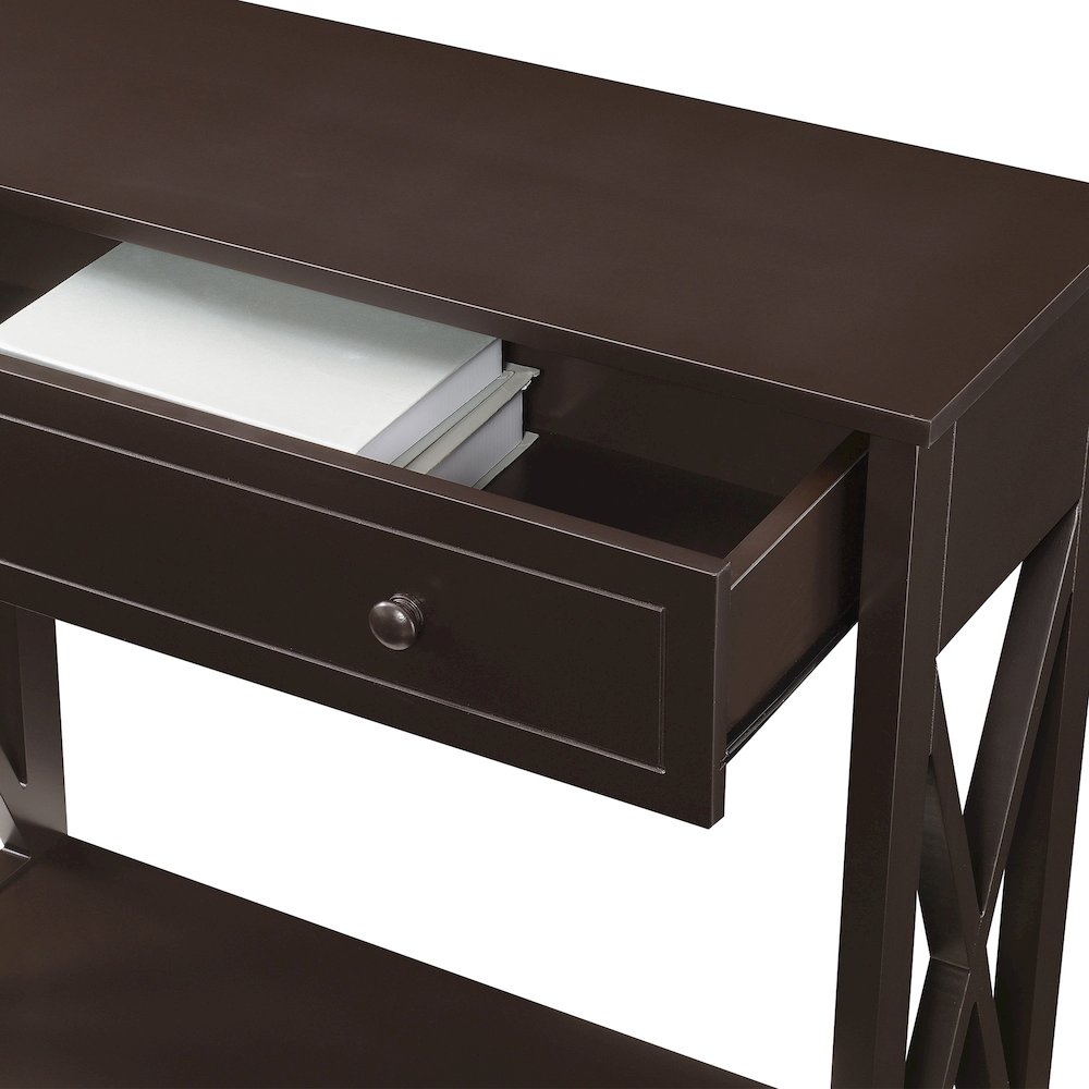Oxford 1 Drawer Entryway Hall Table with Shelf