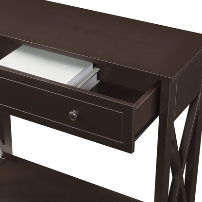 Oxford 1 Drawer Entryway Hall Table with Shelf