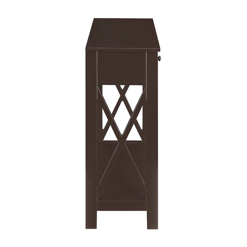 Oxford 1 Drawer Entryway Hall Table with Shelf