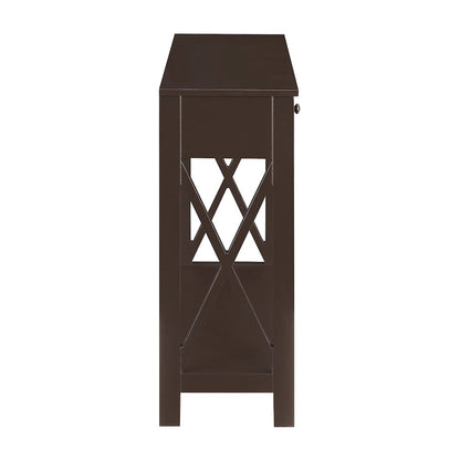 Oxford 1 Drawer Entryway Hall Table with Shelf