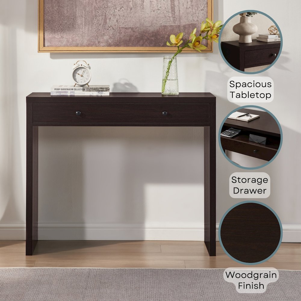 Northfield Desk/Hall Entryway Table with Drawer