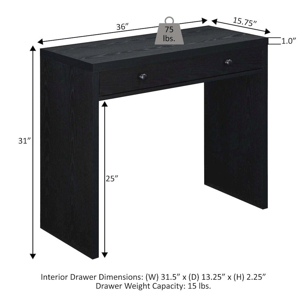 Northfield Desk/Hall Entryway Table with Drawer