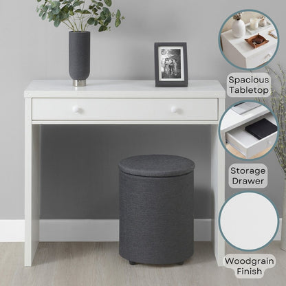 Northfield Desk/Hall Entryway Table with Drawer