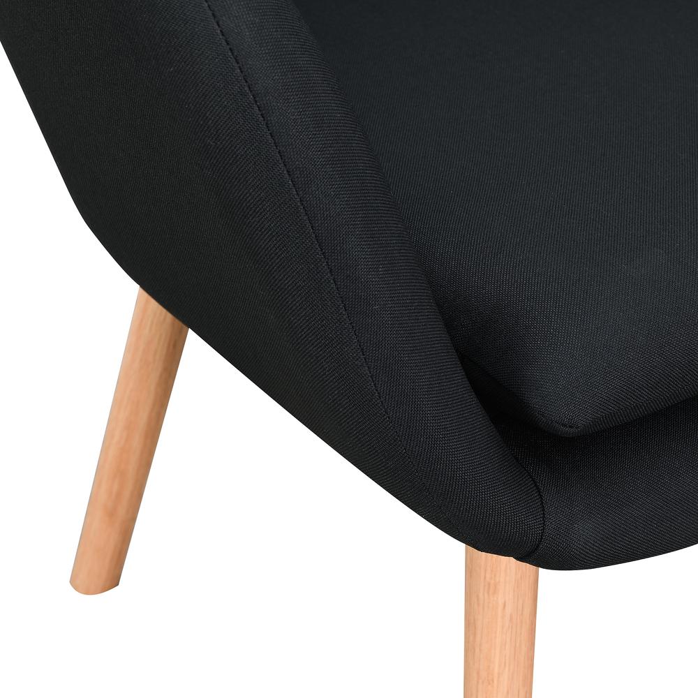 Charlotte Accent Chair, Black