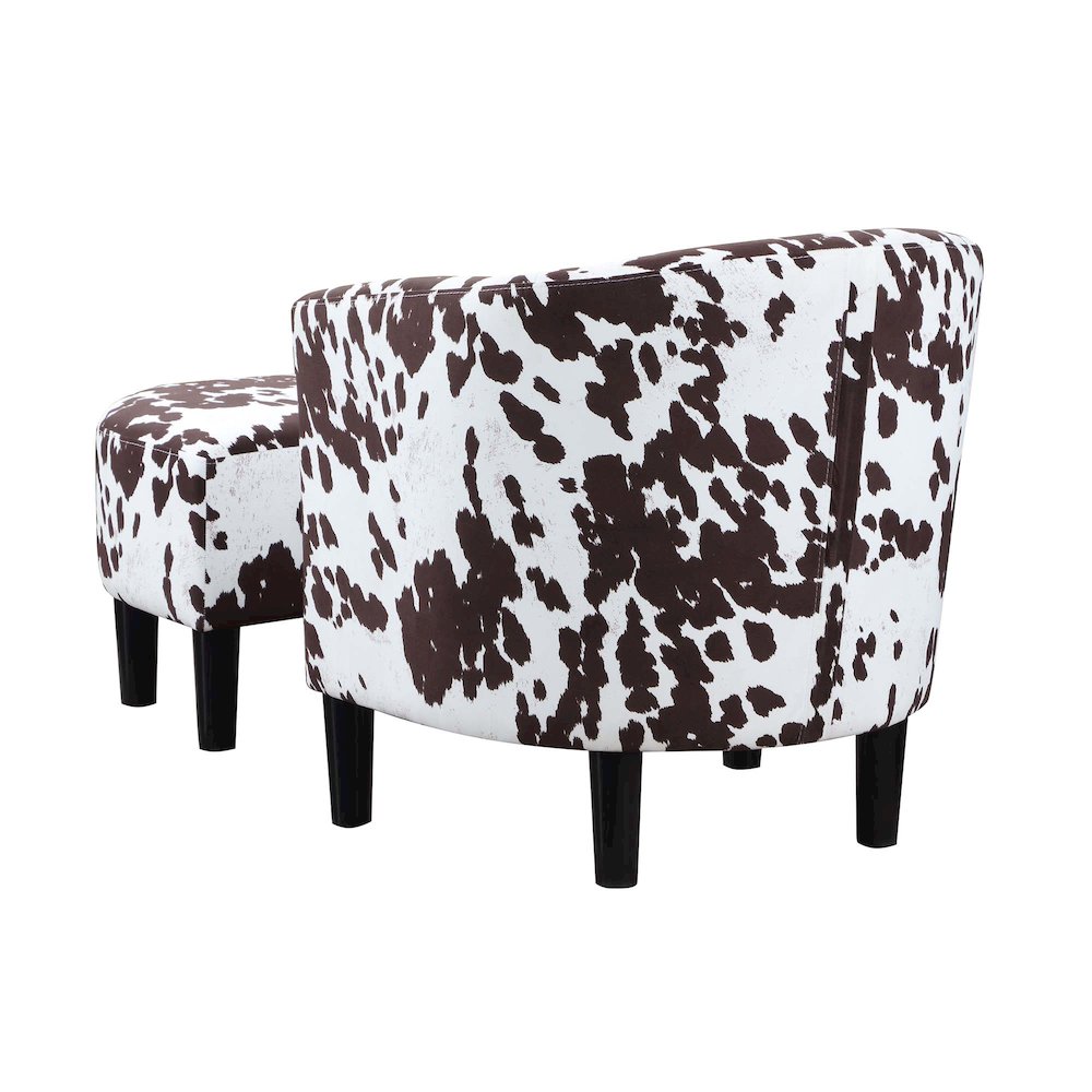 Take a Seat Churchill Accent Chair with Ottoman