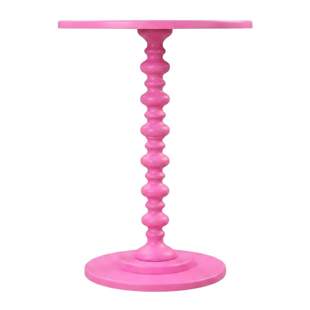 Round Spindle Coffee Table with Classic Style and Sturdy Construction