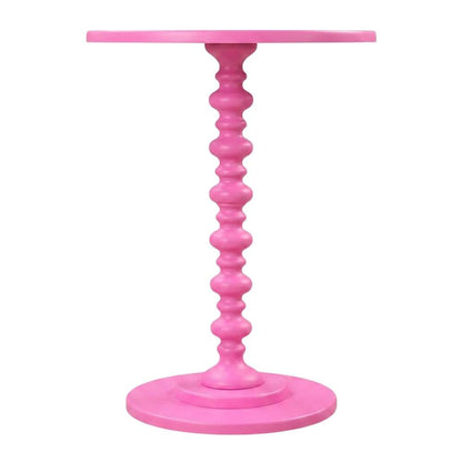 Round Spindle Coffee Table with Classic Style and Sturdy Construction