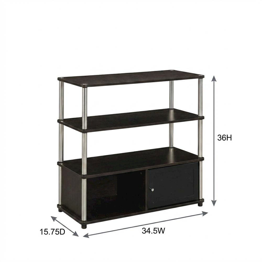 TV stand in sleek design with ample storage and sturdy build