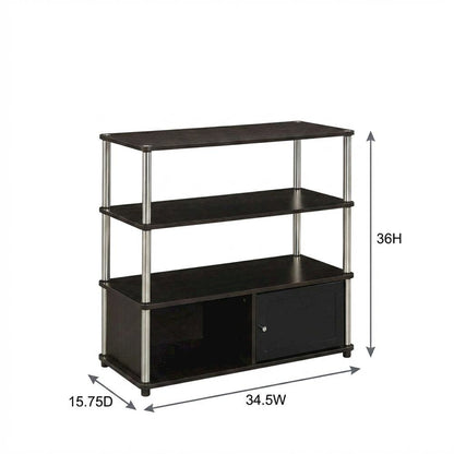 TV stand in sleek design with ample storage and sturdy build