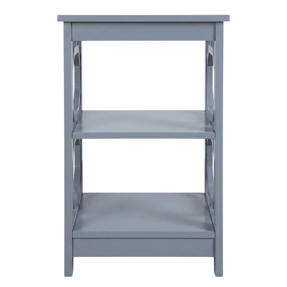 Black End Table with Modern Design and Solid Construction