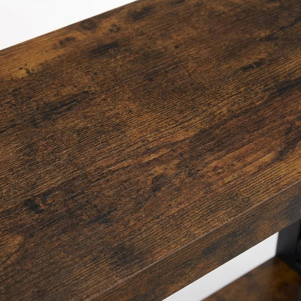 Wooden Console Table with Shelf for Modern Home Decor