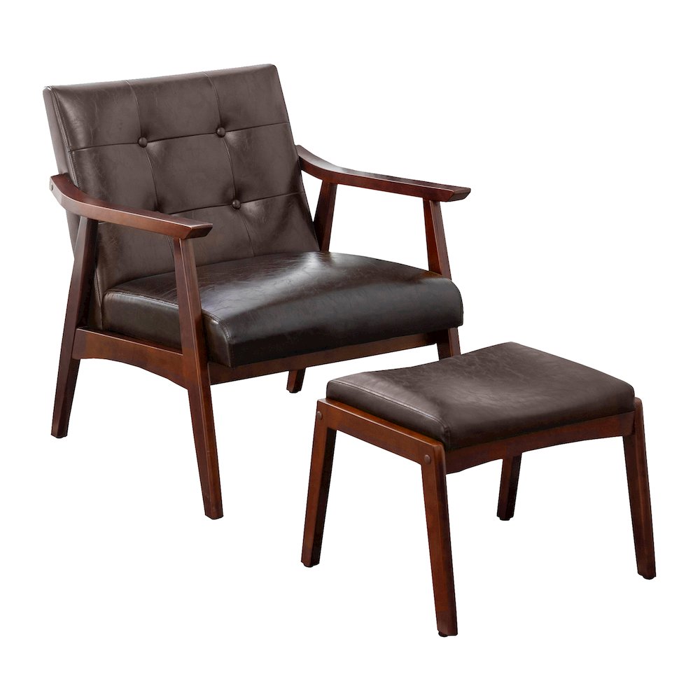Take a Seat Natalie Accent Chair and Ottoman Set