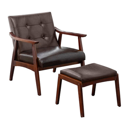 Take a Seat Natalie Accent Chair and Ottoman Set