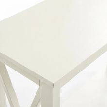 Wooden Console Table with Shelving for Modern Living Room or Entryway