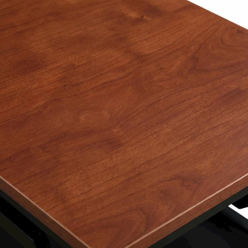 Wooden End Table with Sleek Design and Stable Construction