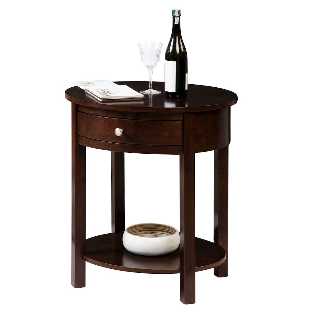 Classic Accents Cypress 1 Drawer End Table with Shelf