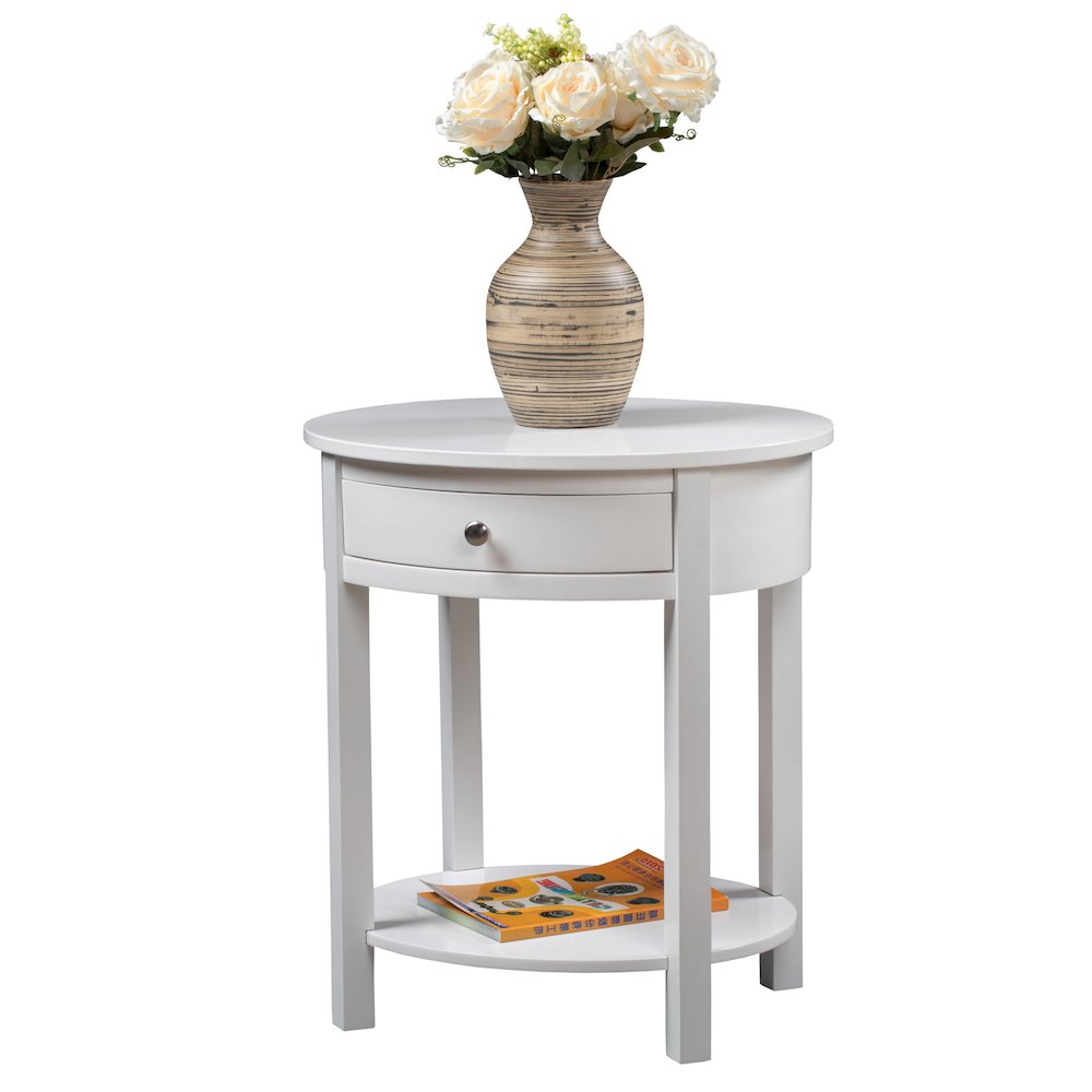 Classic Accents Cypress 1 Drawer End Table with Shelf