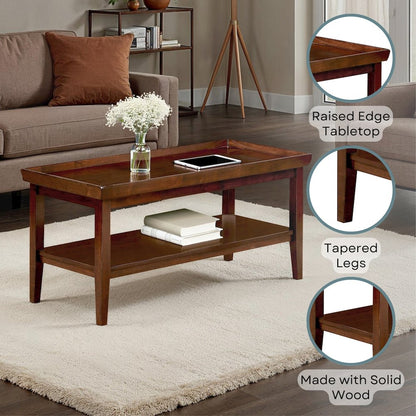 Ledgewood Coffee Table with Shelf
