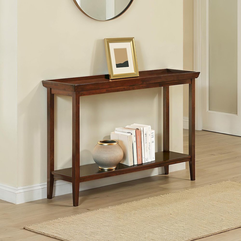 Ledgewood Entryway Hall Console Table with Shelf