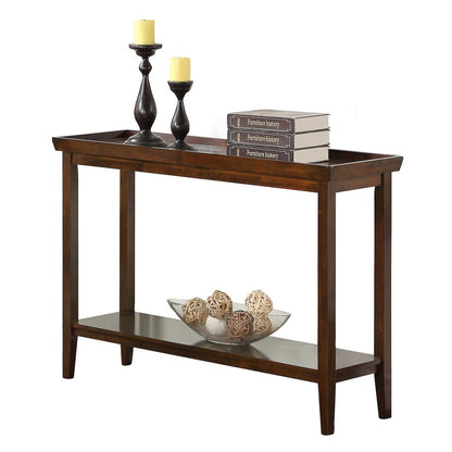 Ledgewood Entryway Hall Console Table with Shelf