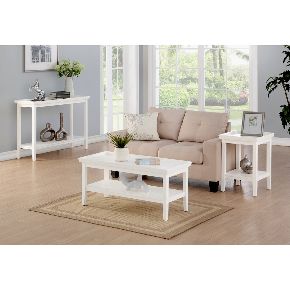 Ledgewood Entryway Hall Console Table with Shelf