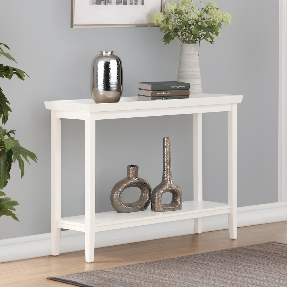 Ledgewood Entryway Hall Console Table with Shelf