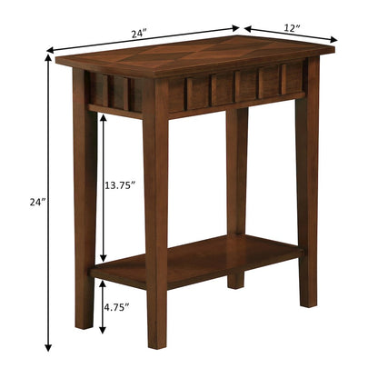 Dennis End Table with Shelf