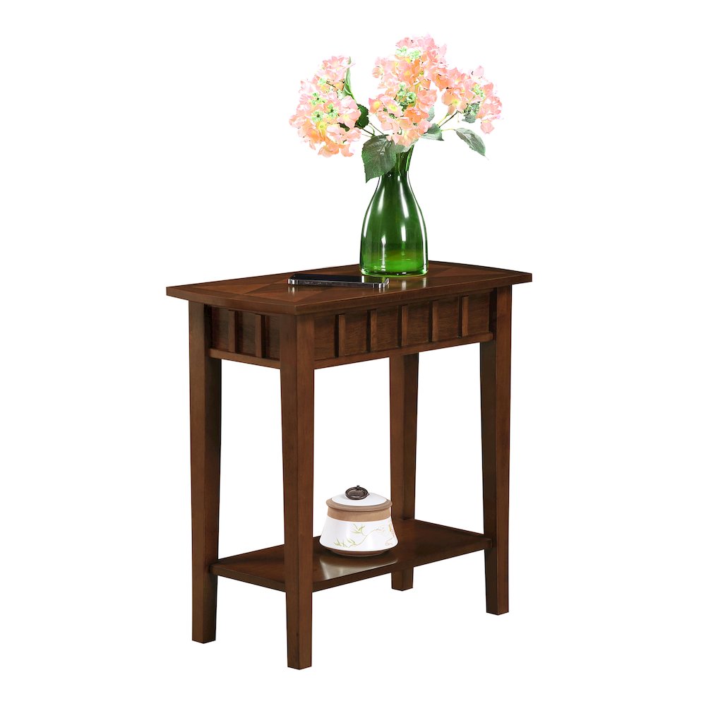 Dennis End Table with Shelf