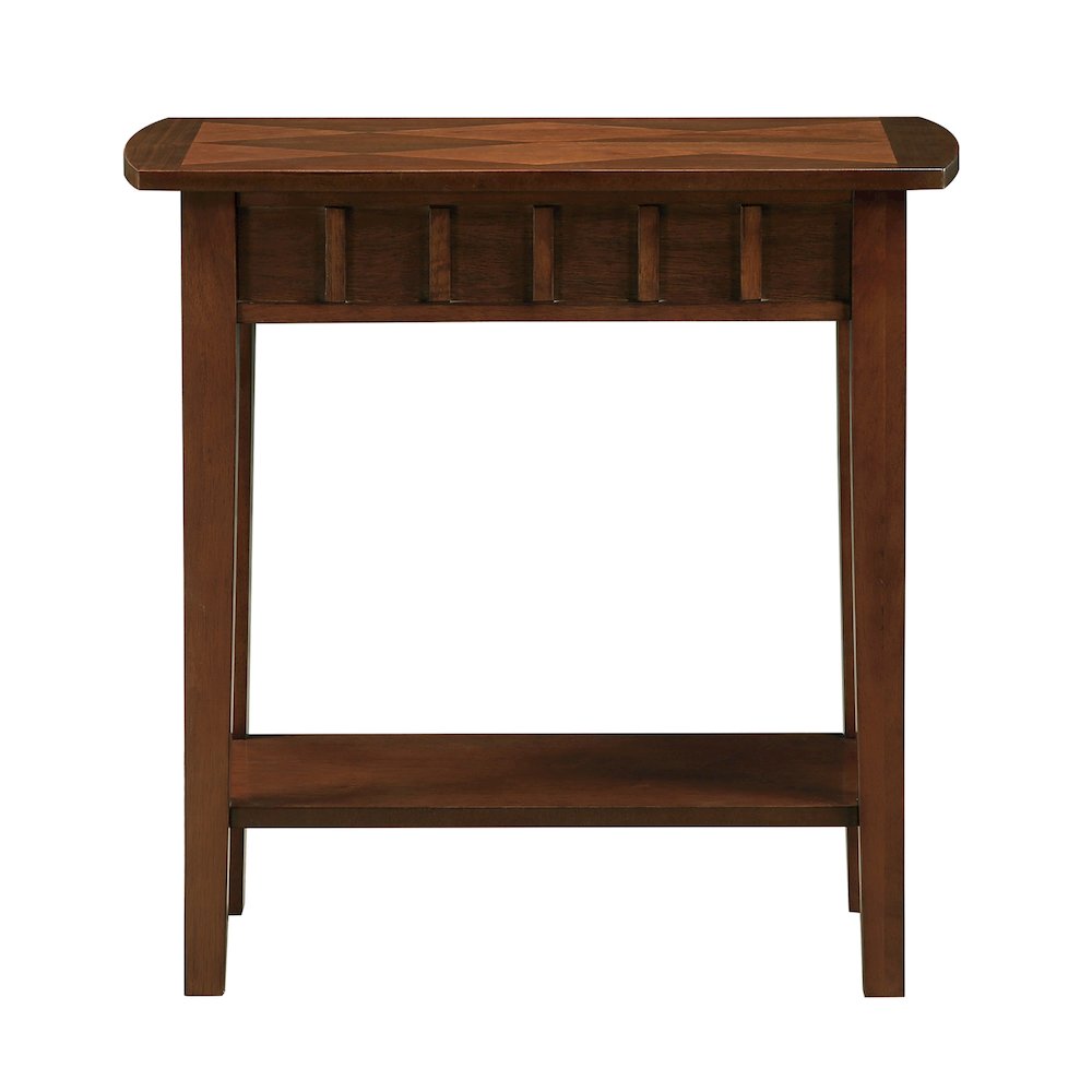 Dennis End Table with Shelf