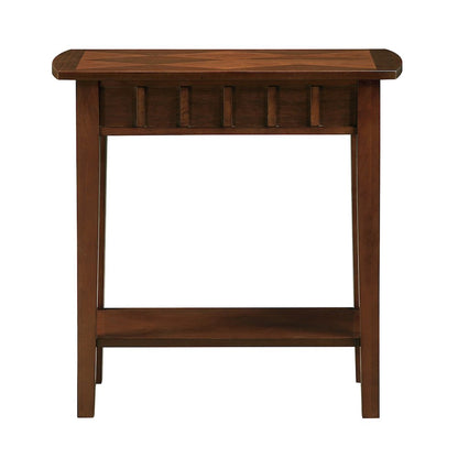 Dennis End Table with Shelf