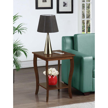 American Heritage Square End Table, Espresso