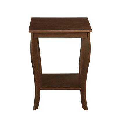 American Heritage Square End Table, Espresso