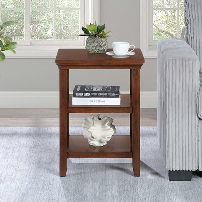 Tribeca End Table with Shelves